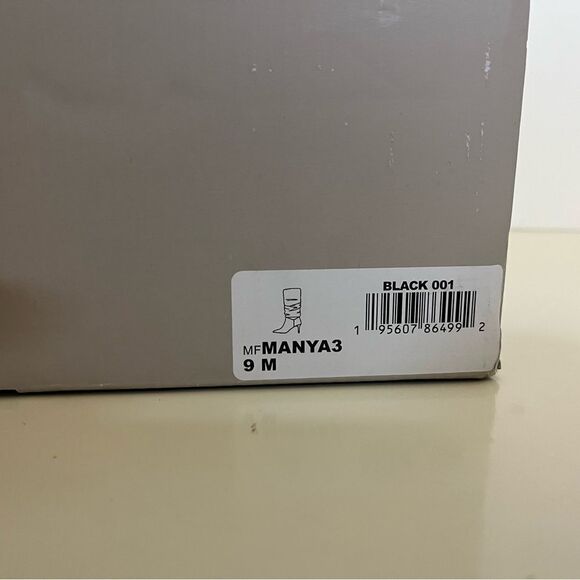 NIB Marc Fisher Black Manya Boots sz 9 - Picture 7 of 8